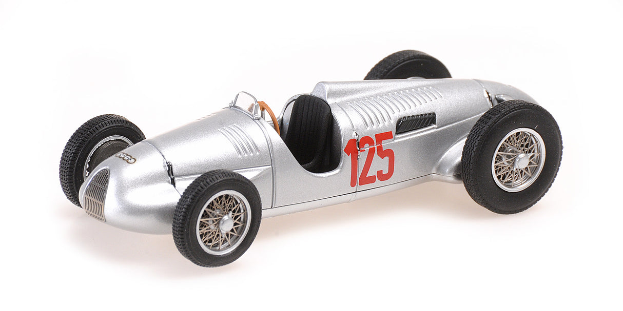 Minichamps Die Cast Collectables - 1:43 Auto Union Type C/D Bergrennwagen Hermann Paul Muller - Grossglockner 1939