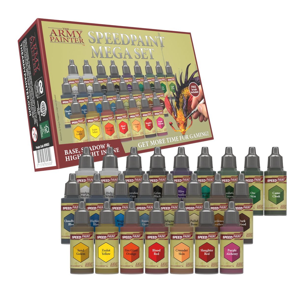 WP8053 ARMY PAINTER MEGA SPEED PAINT SET