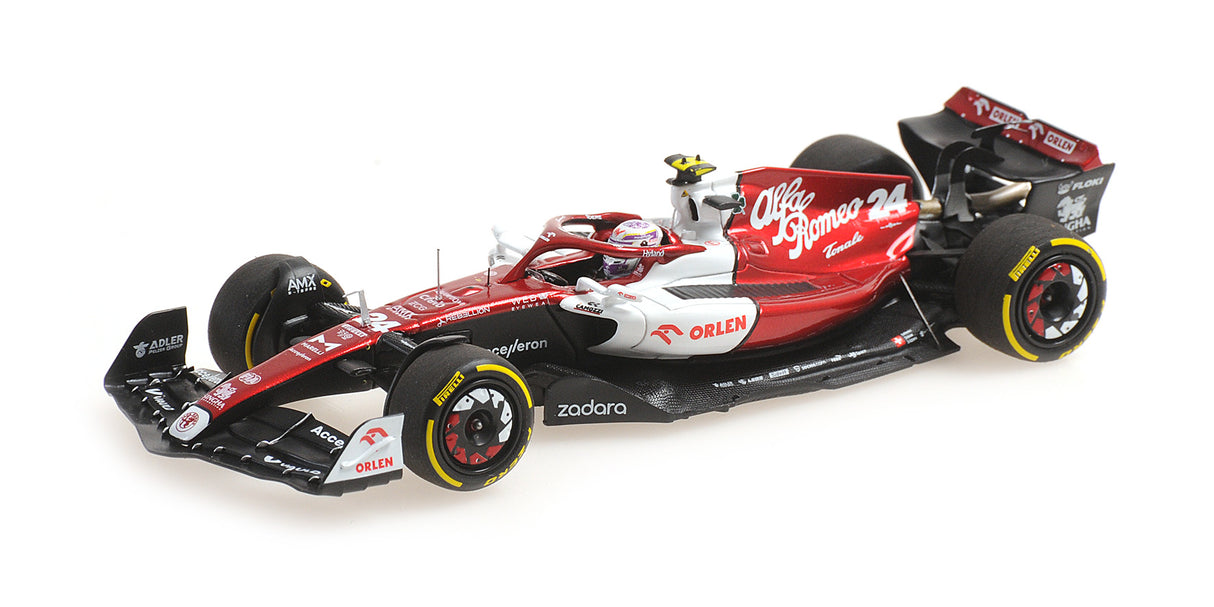 Minichamps Die Cast Collectables - 1:43 Alfa Romeo F1 Team Orlen C42 - Valtteri Bottas - Bahrain GP 2022