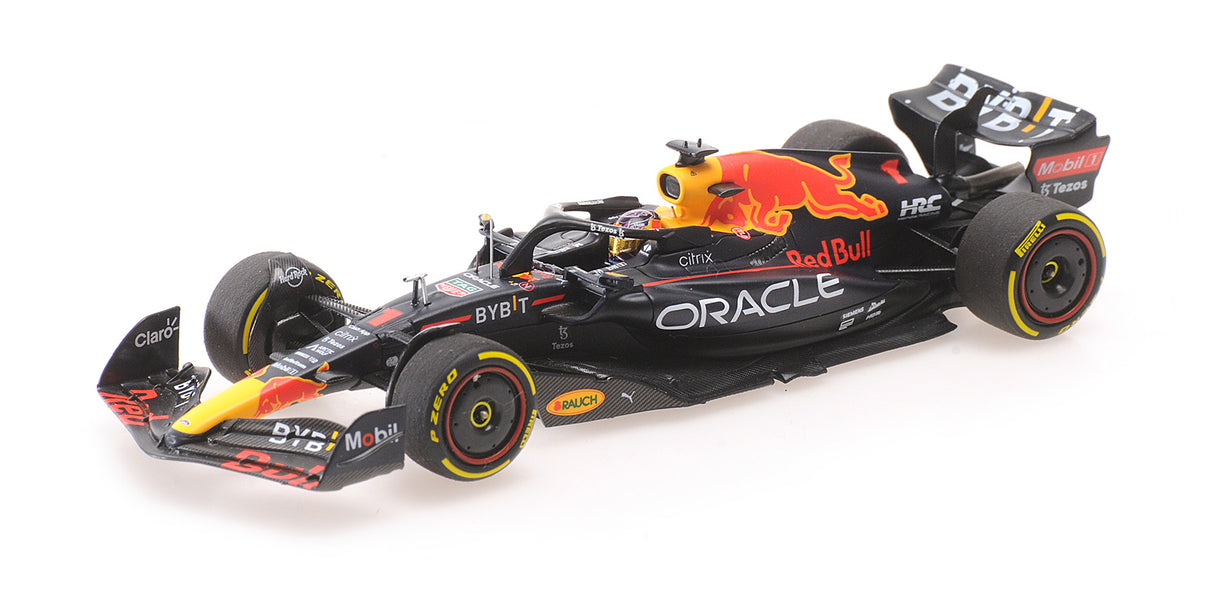 Minichamps Die Cast Collectables - 1:43 Oracle Red Bull Racing RB18 - Max Verstappen - Winner Miami GP 2022