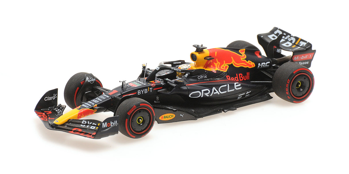 Minichamps Die Cast Collectables - 1:43 Oracle Red Bull Racing RB18 - Max Verstappen - Winner Spanish GP 2022