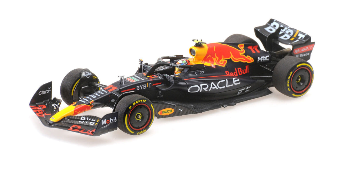 Minichamps Die Cast Collectables - 1:43 Oracle Red Bull Racing RB18 - Sergio Perez - Canadian GP 2022