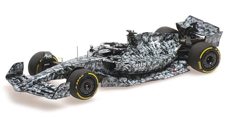 Minichamps Die Cast Collectables - 1:43 Alfa Romeo F1 Team Orlen C42 - Guanyu Zhou - Testing Barcelona 2022