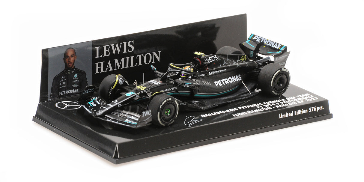 Minichamps Die Cast Collectables - 1:43 Mercedes-AMG Petronas Formula One Team F1 W14 E Performance - Lewis Hamilton - 2023