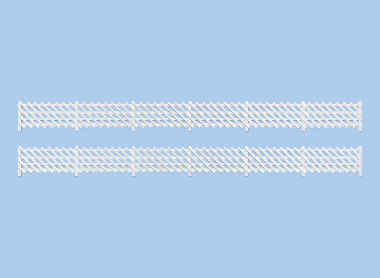 Ratio OO/HO LMS (MR) Station Fencing white