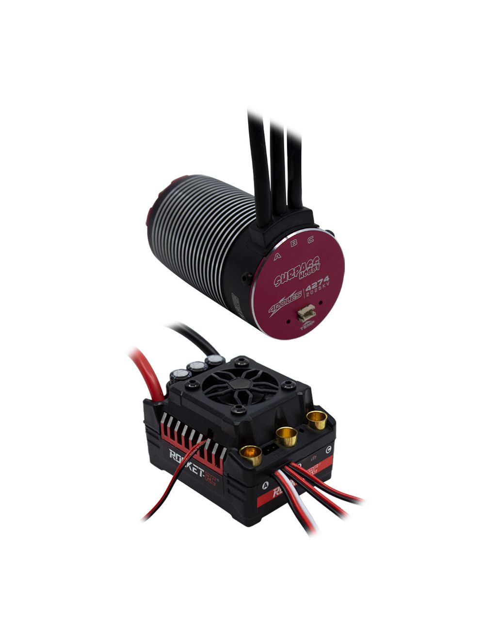 ARAMOX moteur RC Moteur sans balais Rocket MINI-Z 7500KV 2 pôles pour