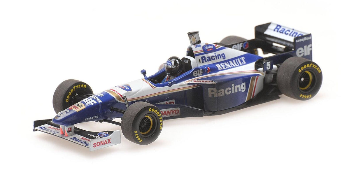 Minichamps Die Cast Collectables - 1:43 Williams Renault FW18 - Damon Hill - World Champion 1996 - Dirty Version