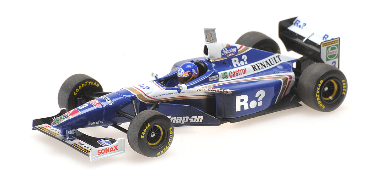 Minichamps Die Cast Collectables - 1:43 Williams Renault FW19 - Jacques Villeneuve - World Champion 1997 - Dirty Version