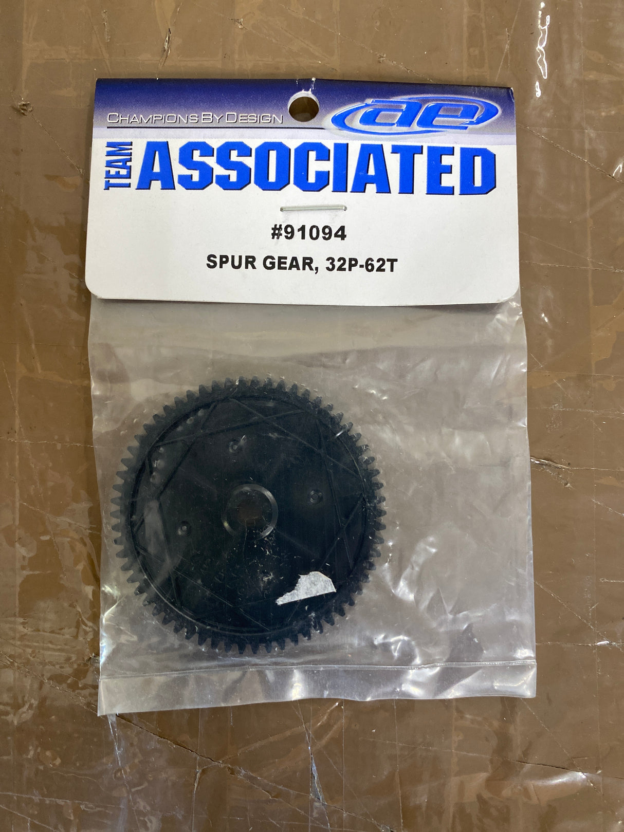 TEAM ASSOCIATED 91094 SPUR GEAR 32P-62T (Box 7)