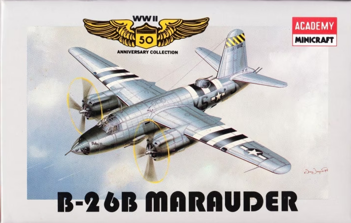 Academy Minicraft 1/144 B-26B Marauder 4406