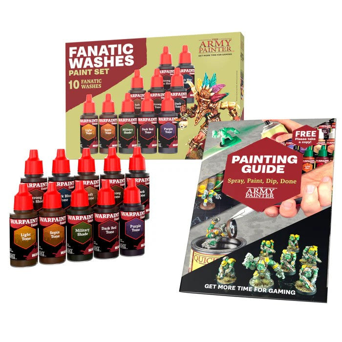 WP8068P WARPAINTS FANATIC WASHES PAINT SET