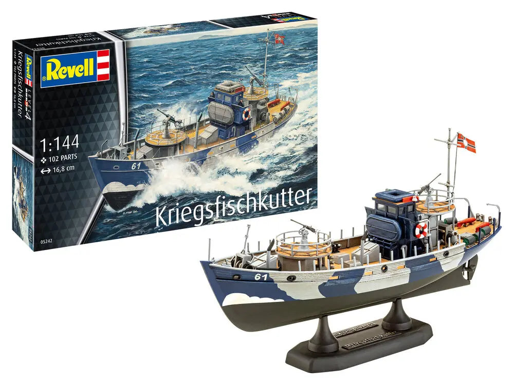 Revell 1/144 Kriegsfischkutter Kit 05242