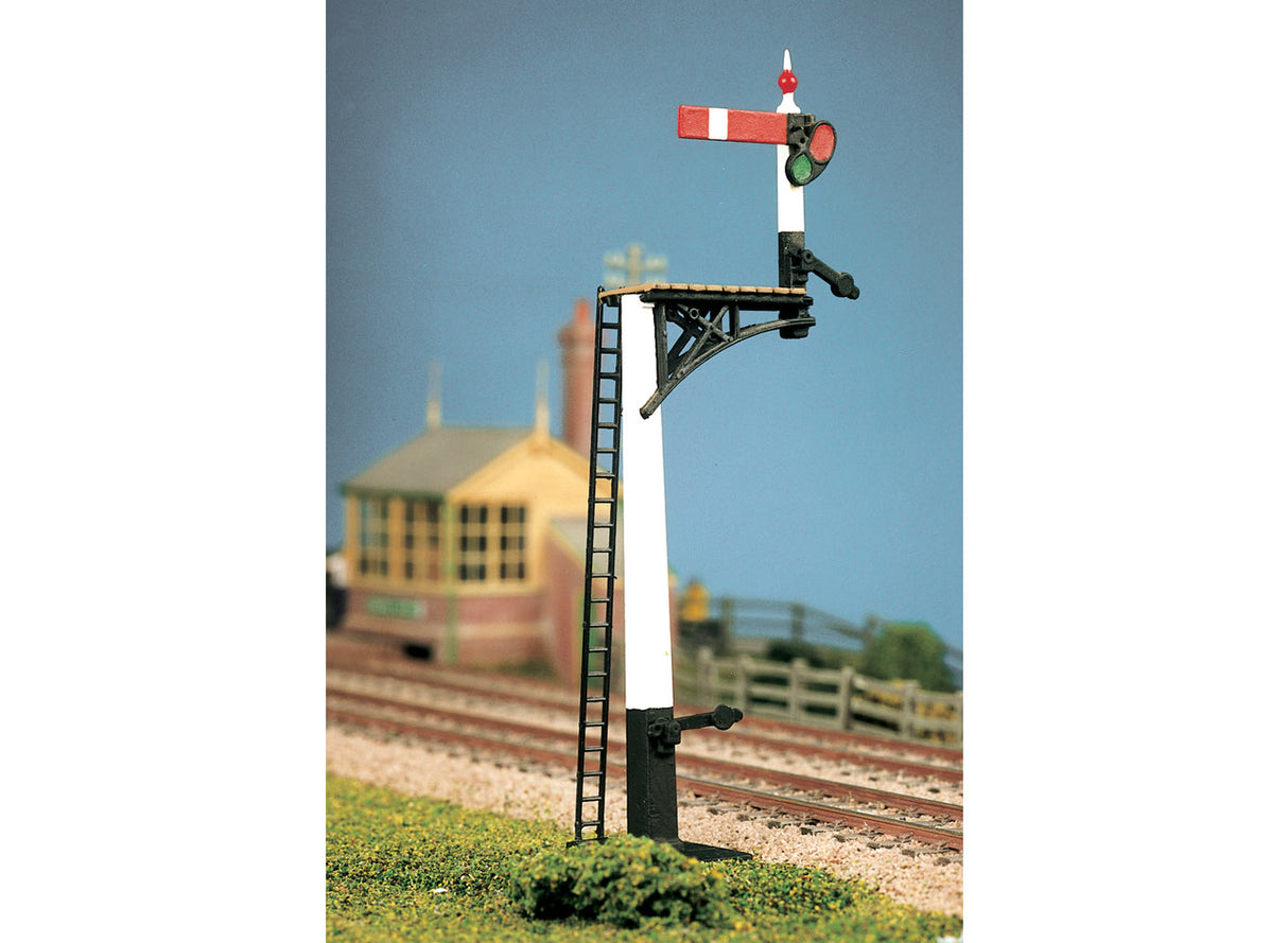 Ratio OO/HO GWR Square Post (4 Signals inc. Jcn/brackets)