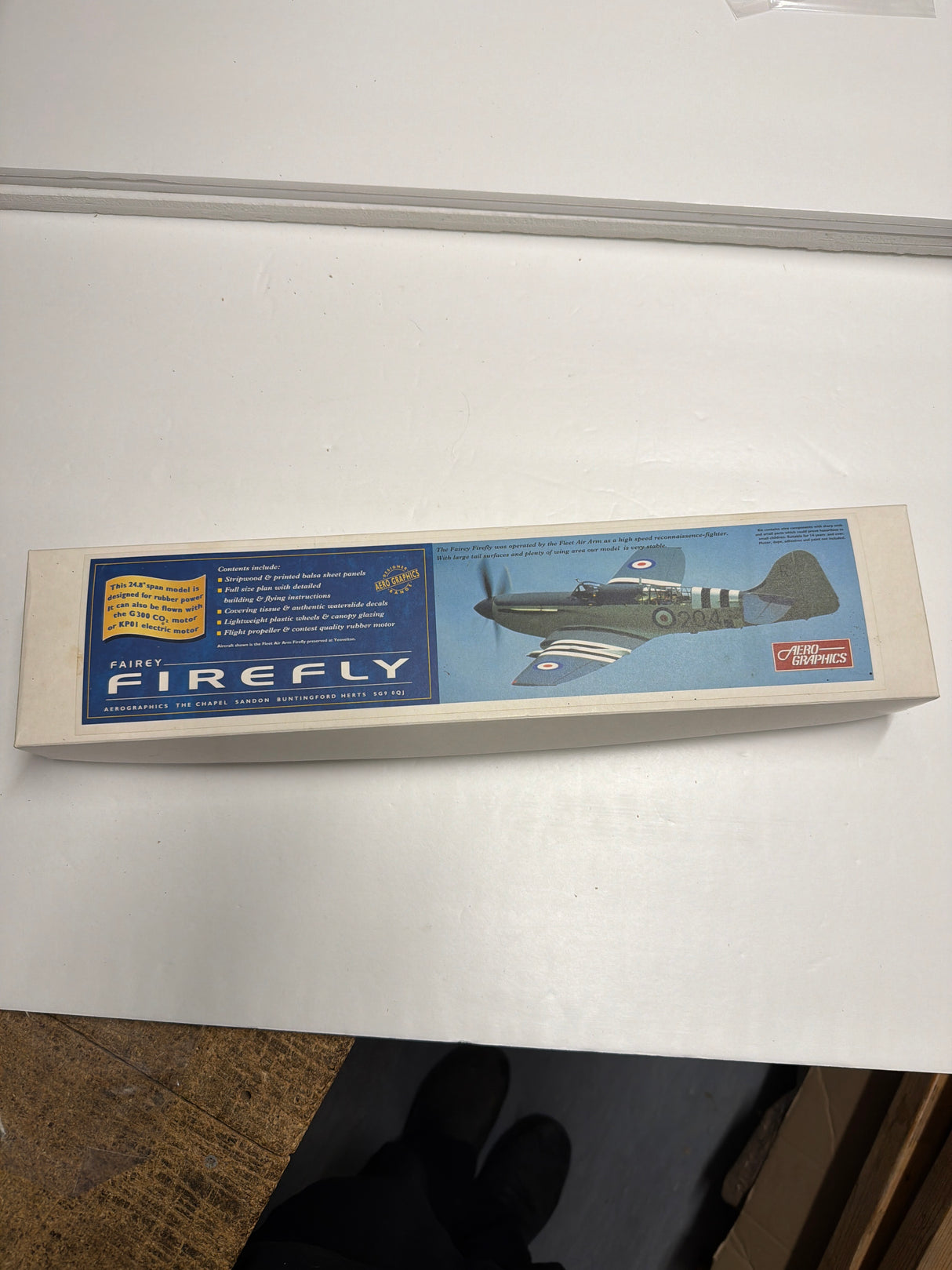 AeroGraphics Kit G340 Fairey Firefly Mk 5 24.8 Inch span Kit