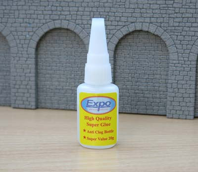 EXPO 20G STD GRD SUPER GLUE OVAL BOTTLE