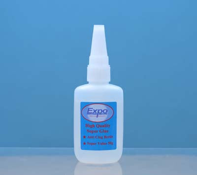 EXPO 50G FINE SUPER GLUE OVAL BOTTLE