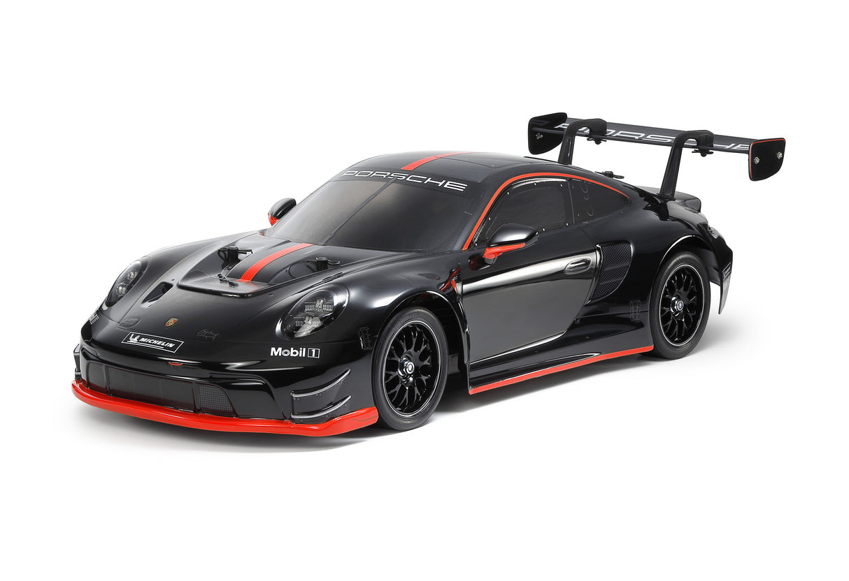 TAMIYA Porsche 911 GT3 R (992) with Black Painted Body (TT-02)