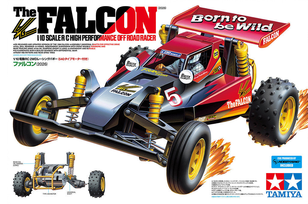 Tamiya 1/10 RC The Falcon (2026) Kit 47532 - Pre Order - Expected Late November