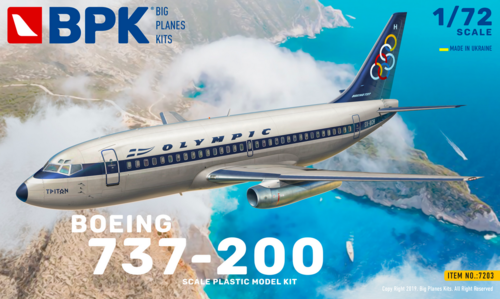 Big Plane Kits 1/72 Boeing 737-200 7203