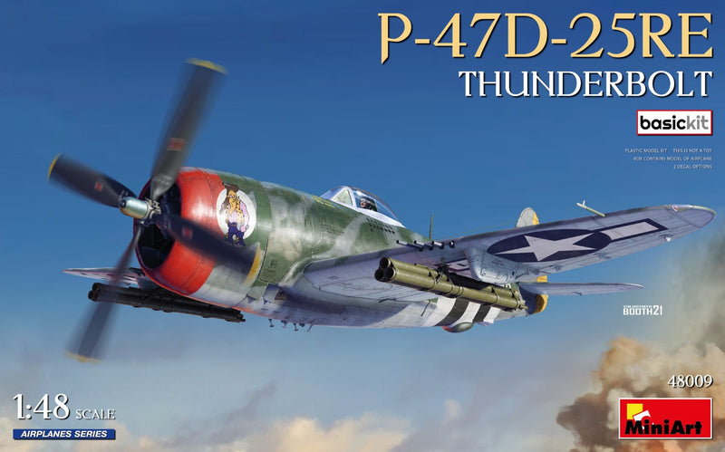 MiniArt 1/48 P-47D-25RE Thunderbolt kit 48009