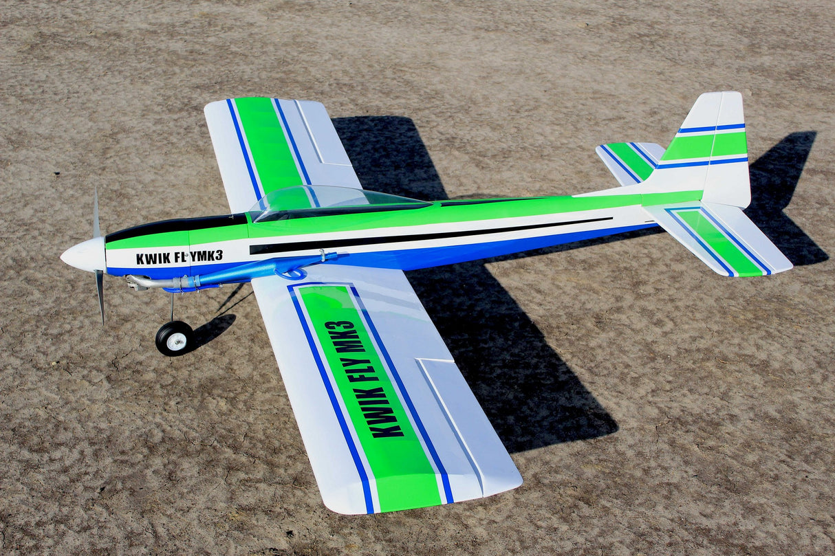 Seagull Kwik Fly Pattern model ARTF - Electric or IC - Green