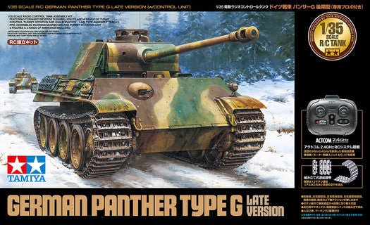 Tamiya 1/35 RC Panther G Late Version Kit (with Control Unit)