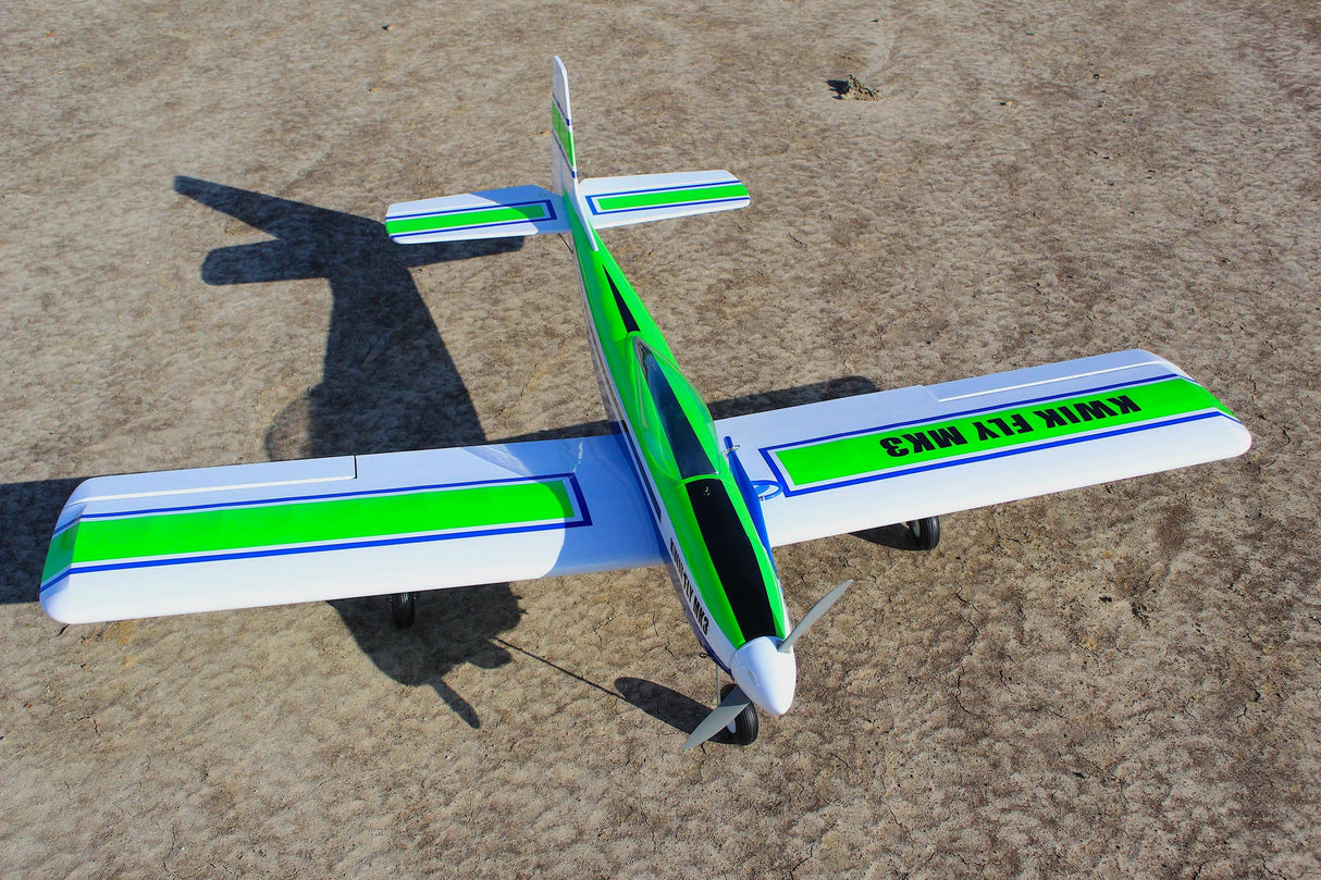 Seagull Kwik Fly Pattern model ARTF - Electric or IC - Green