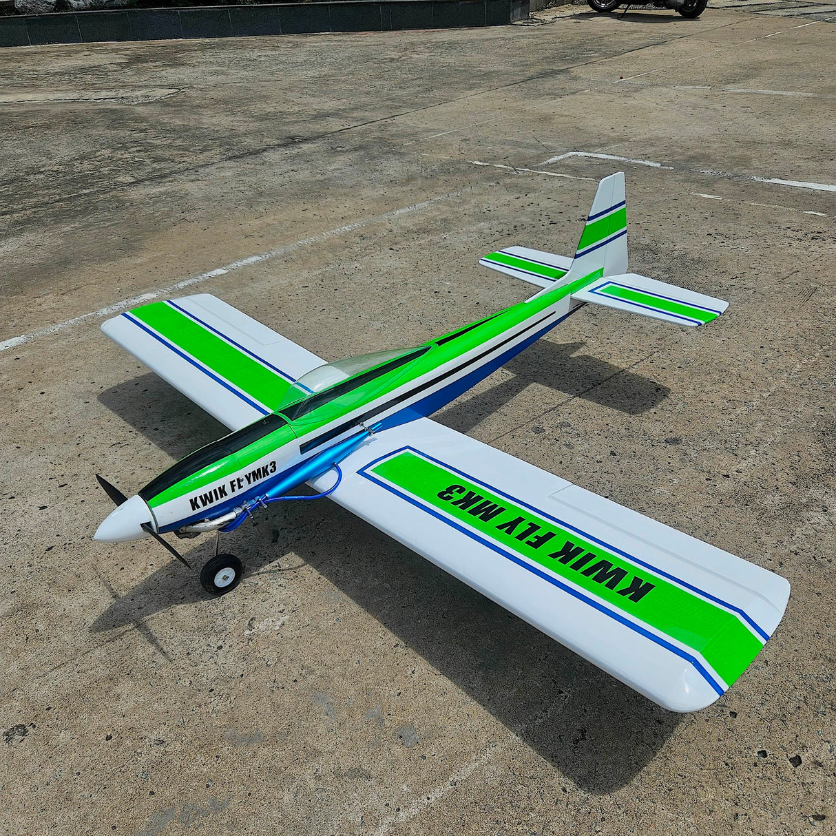 Seagull Kwik Fly Pattern model ARTF - Electric or IC - Green