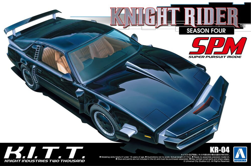 Aoshima 1/24 Knight Rider (Season 4) K.I.T.T. SPM Kit AO06378