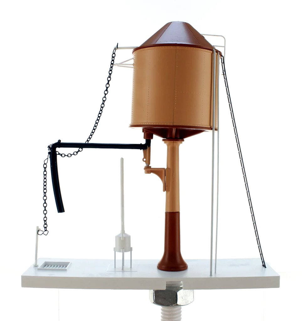 Water Tower Light & Dark Stone Conical Static