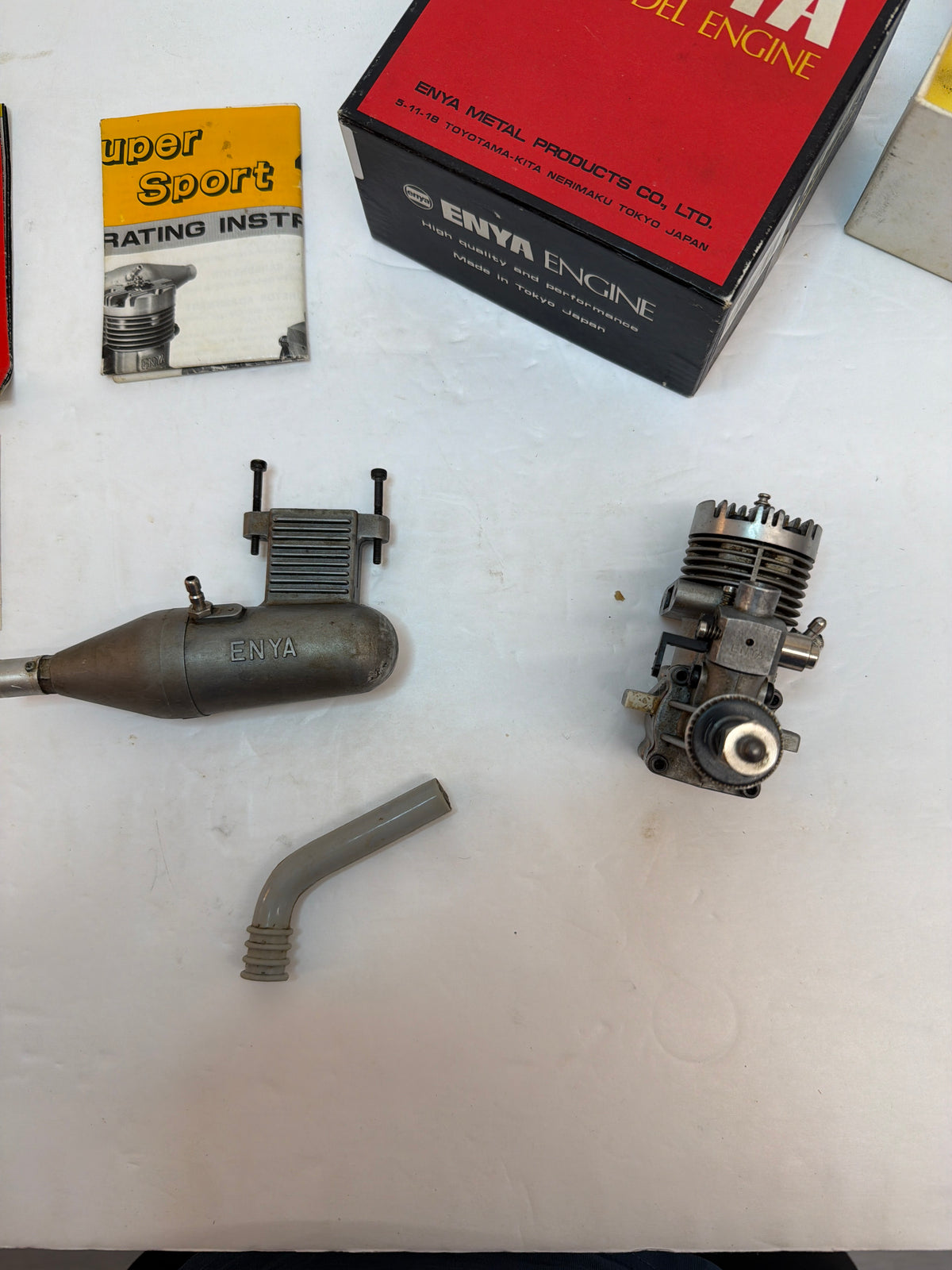 Second Hand engine Glow 2-stroke Aero Enya 40 Super Sport L-SS40