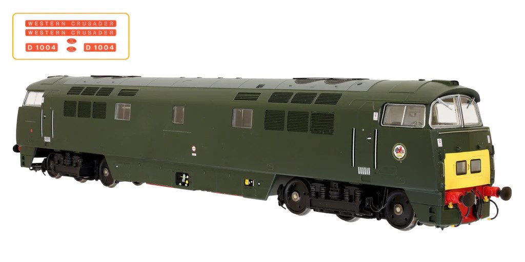 Western Crusader BR Green SYP D1004 DCC & Sound