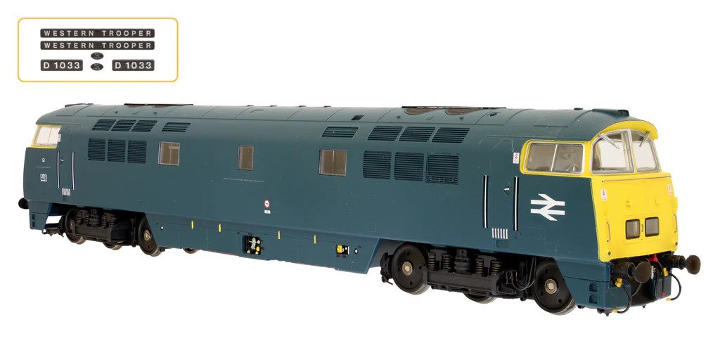 Western Trooper BR Blue FYE D1033 DCC & Sound