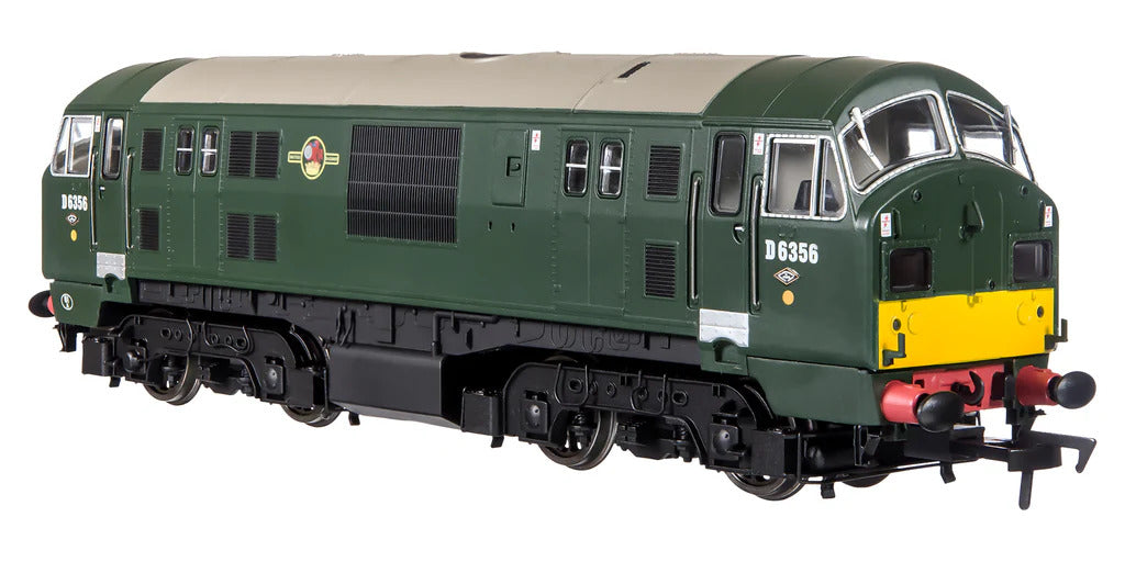 Class 22 D6356 BR Green SYP H/C Boxes DCC Fitted