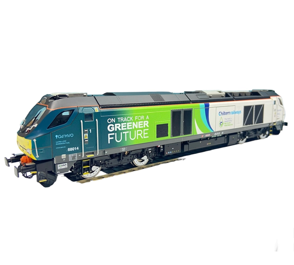 Class 68 68014 Chiltern Green Bio Fuel Livery DCC & Snd Fit