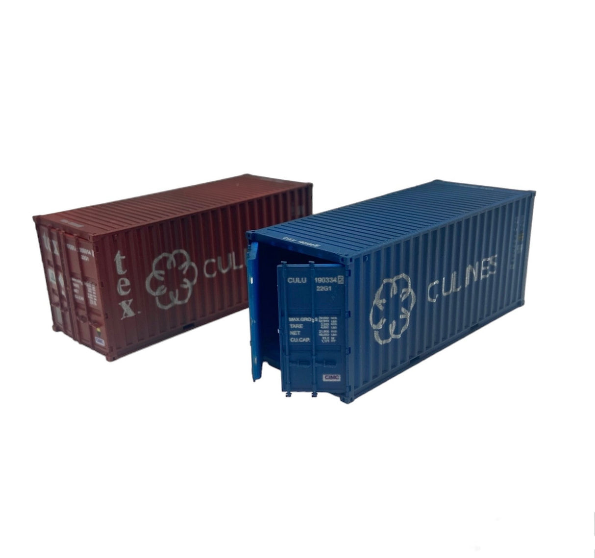 20ft Container Culines 190334 2/TGBU 350365 8 Wth Twin Pac