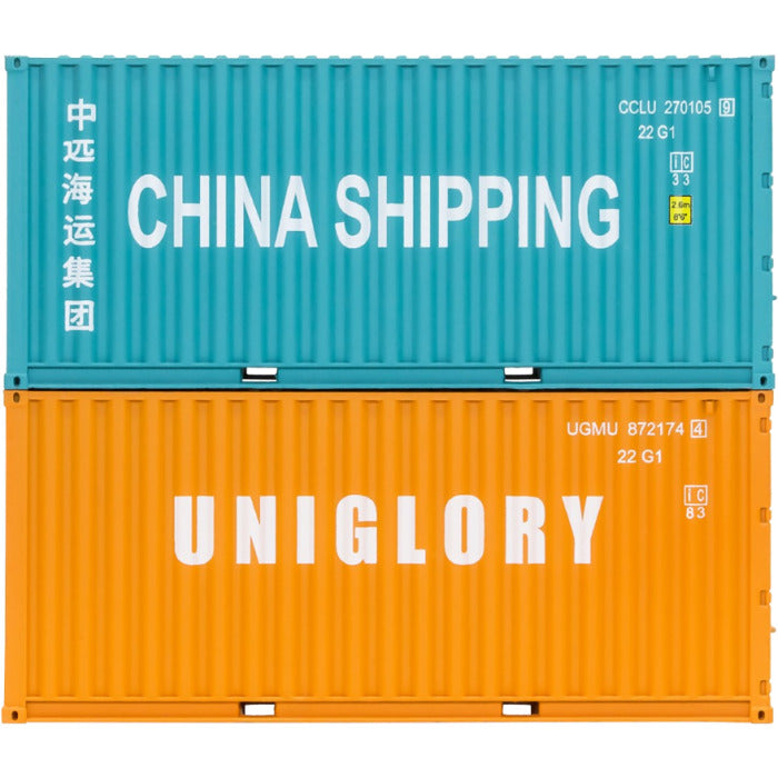 4F-028-214 Dapol 20Ft Container Uniglory 872174 4/ China Shipping 270105 9