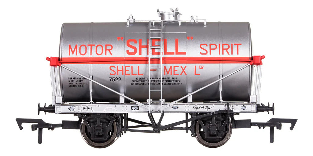 14T Tank Wagon Class A Shell Motor Spirit Silver 7522