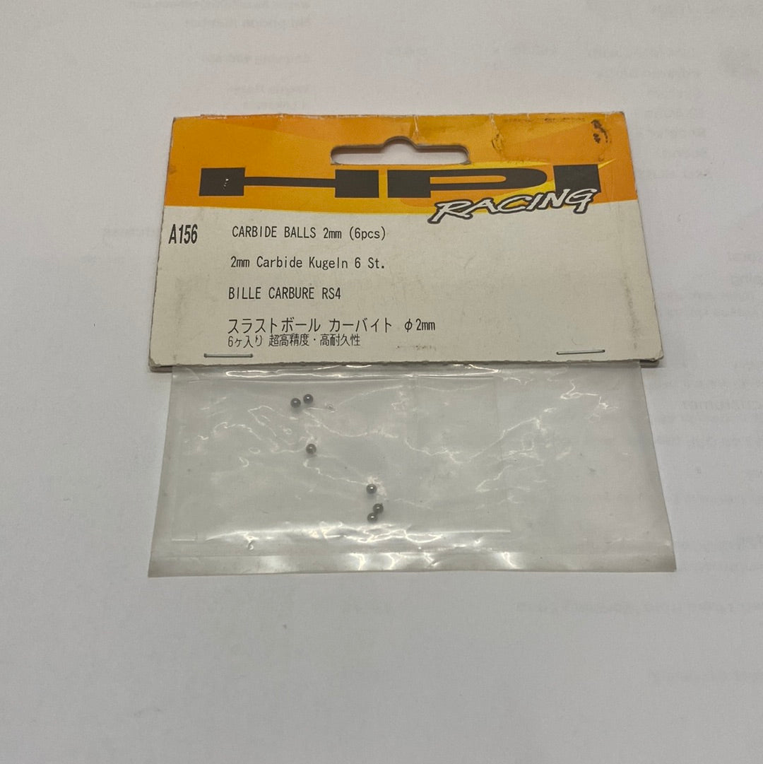 HPI-A156 Carbide Balls 2mm (6) (HPI 5)