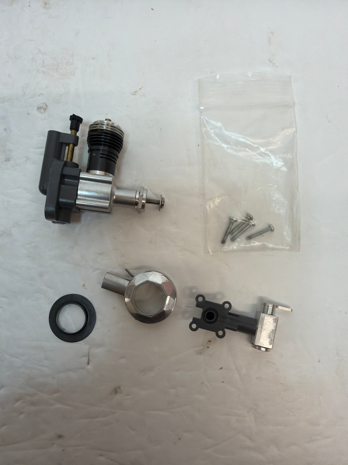 Cox Sure Start .049 With Rc Cruiser and silencer (2) 2 -Stroke Glow Engine R/C Aircraft Engine – Second hand (Box 163)
