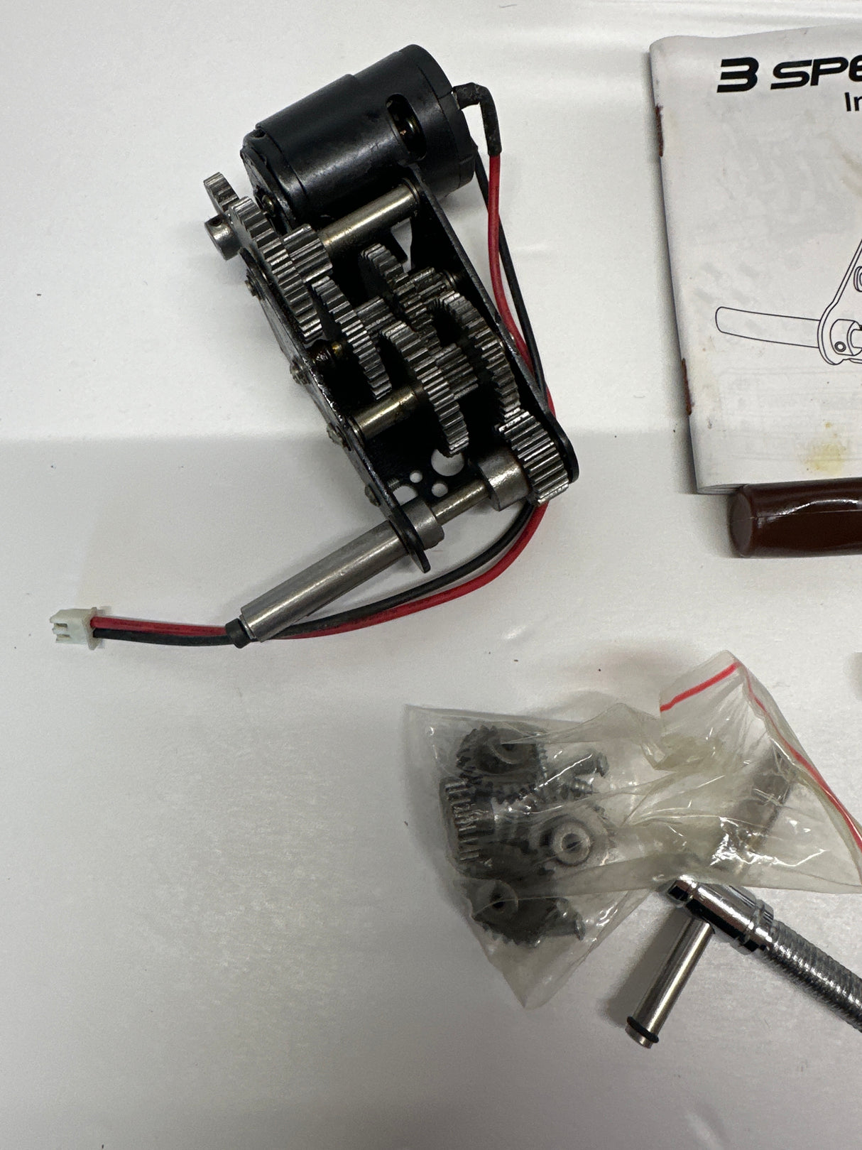 Waltersons Henglong Tank 3 Speed Long Shaft Metal Geared Gear Box x 2 WT-622006