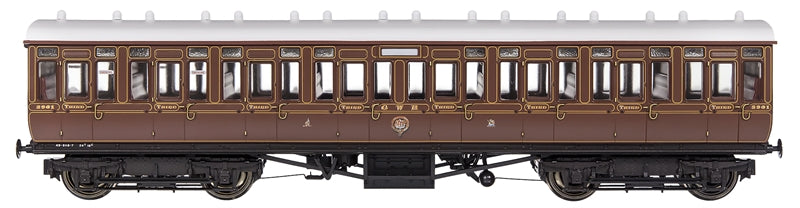 GWR Toplight M/Line City GWR All Brown All Third 3909 Set 5