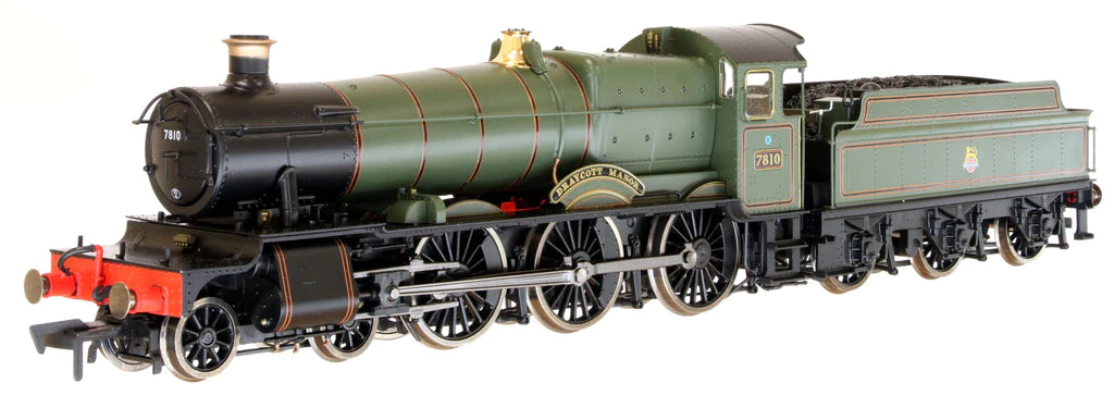 Draycott Manor 7810 BR Lined Green Small E/Crest