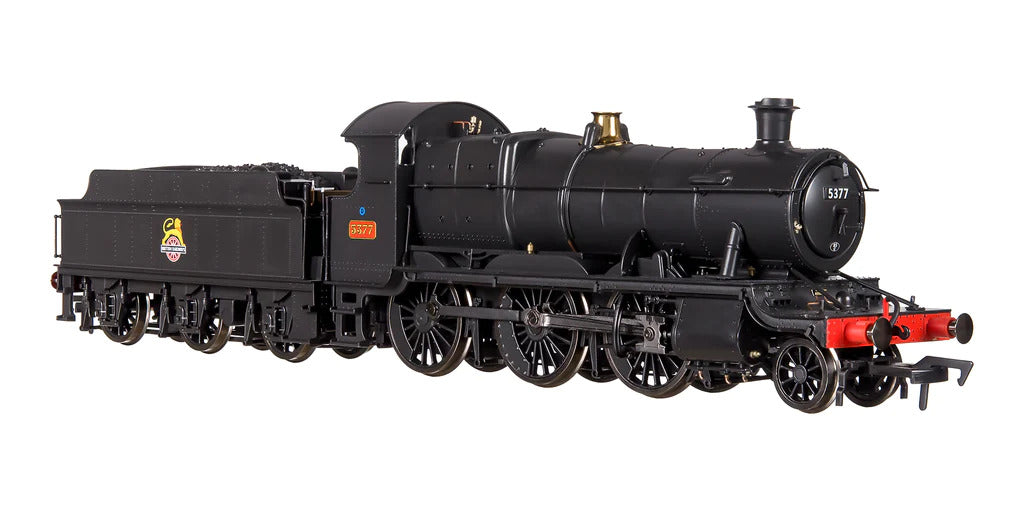 GWR 43xx 2-6-0 Mogul 5377 BR Black Early Crest