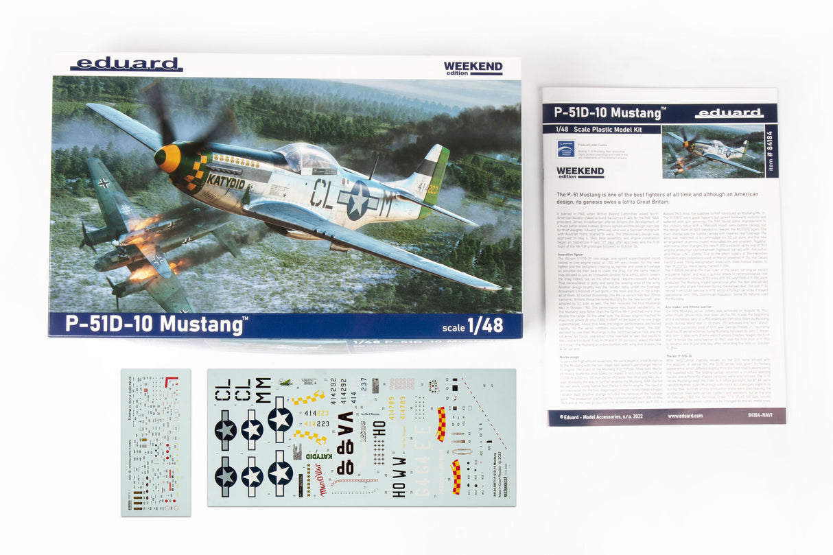 Eduard 1/48 P-51D-10 Mustang Kit 84184