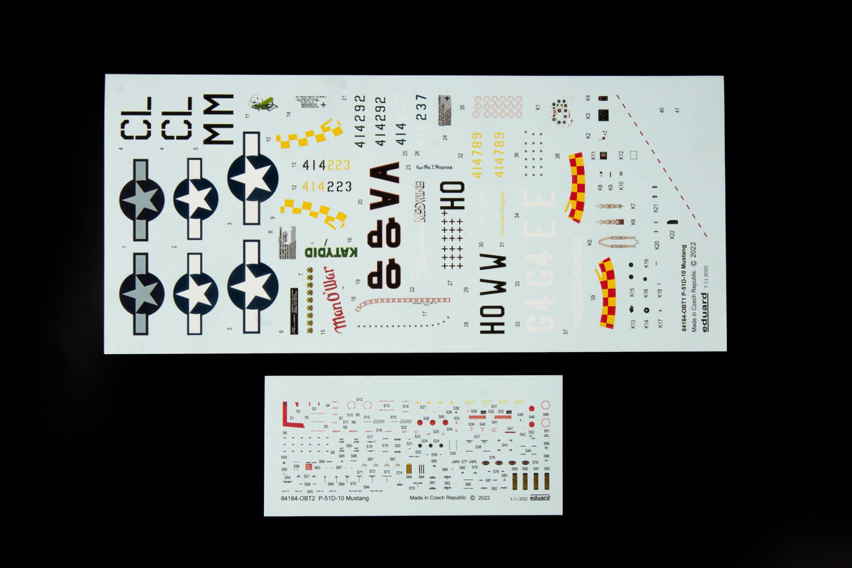 Eduard 1/48 P-51D-10 Mustang Kit 84184