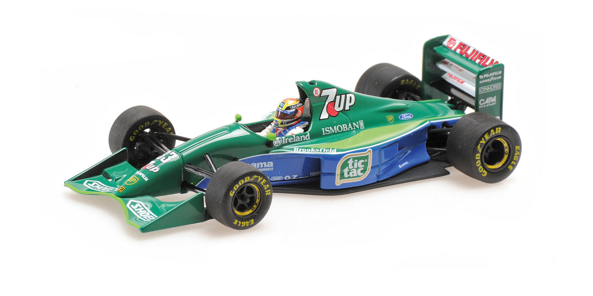 Minichamps Die Cast Collectables - 1:43 Jordan Ford 191 Mick Schumacher - Demo Run Silverstone July 2021