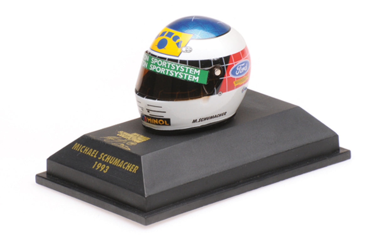 Minichamps Die Cast Collectables - 1:10 Helmet - Michael Schumacher Portuguese GP 1993