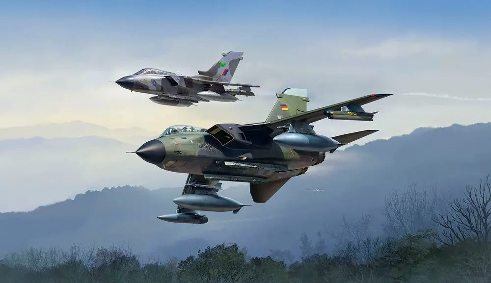 Revell 1/72 Tornado Twin Pack - 50th Anniversary of Panavia Tornado Kit 03801