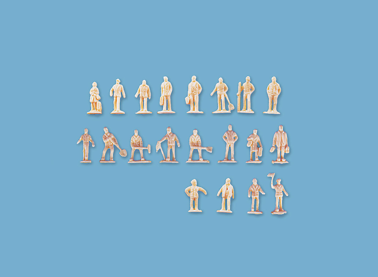 Assorted Unpainted Figures set A